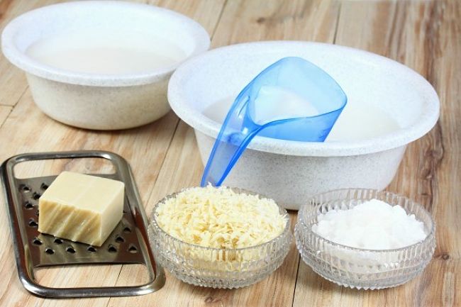 Simple and readily available ingredients for homemade laundry detergent